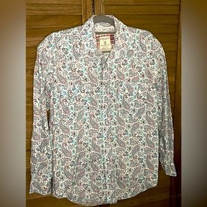 Panhandle Snap button down